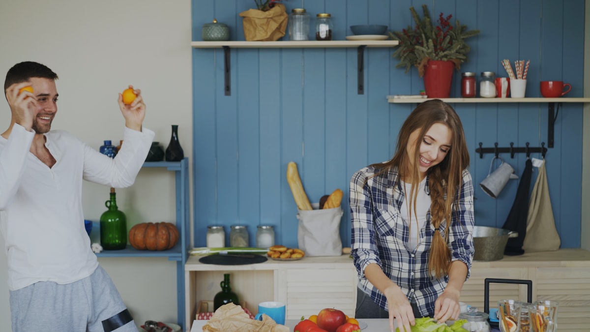 Expert nutritionist with research materials